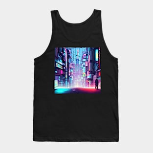 Cyberpunk Street View Tank Top